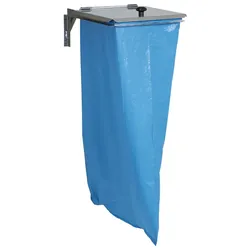 Müllsackhalter aus Metal 120 l, mit Deckel