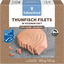 Thunfisch Filets - natur eigener Saft 185g