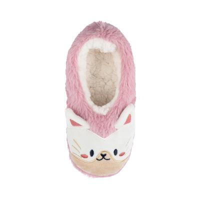 Socken S.OLIVER, Mädchen, Gr. 33-36, rosa (mauveglow), Obermaterial: 100% Polyester, Socken Socken, Home-Sneaker-Socken, für Kinder, mit rutschfester Sohle
