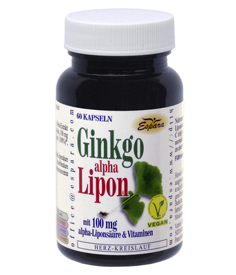 Espara GmbH GINKGO ALPHA Lipon Kapseln 28 g 10204264