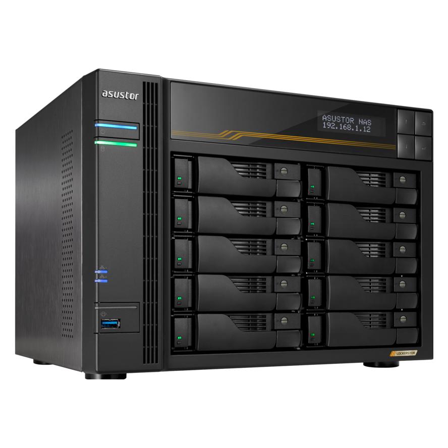 Asustor Lockerstor 10 Gen3 AS6810T (0 TB) (90-AS6810T00-MF30)