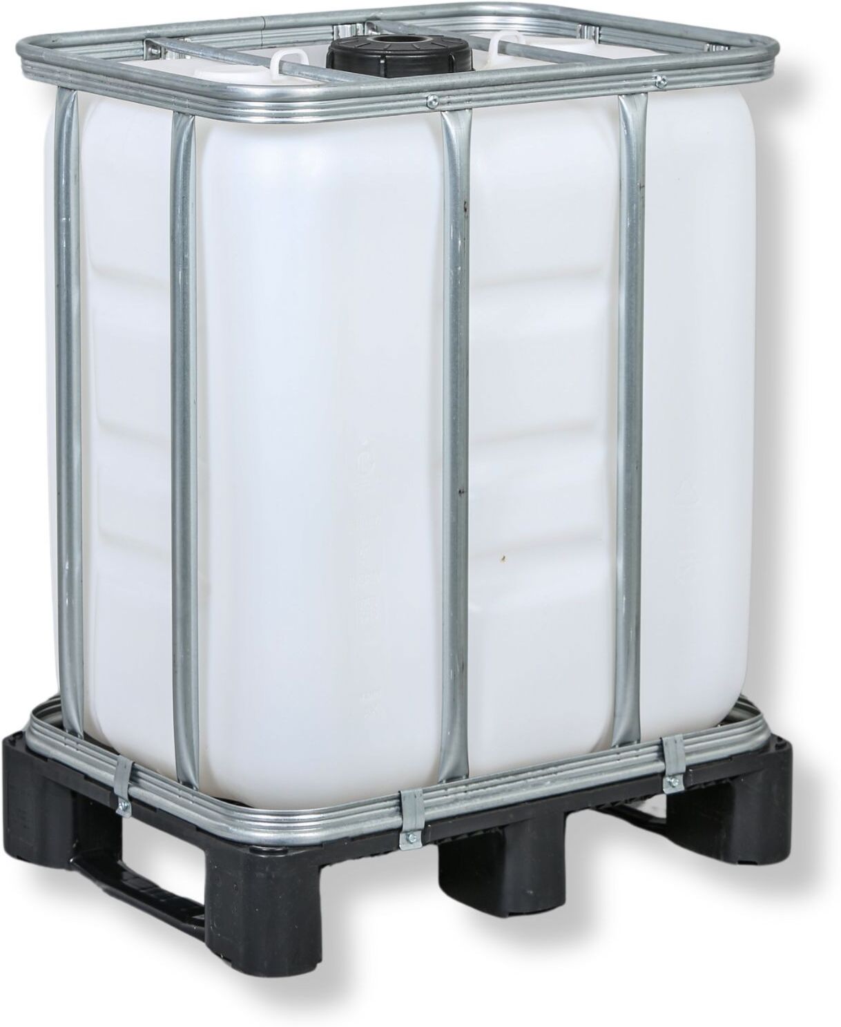B2B Partner IBC-Container 300 L, Palette aus Kunststoff