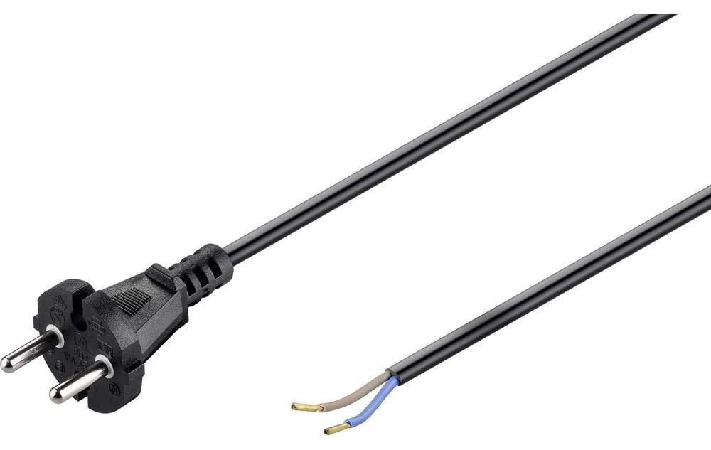 Dripio Aansluitkabel voor stofzuiger, 7,5 meter, zwart, type C