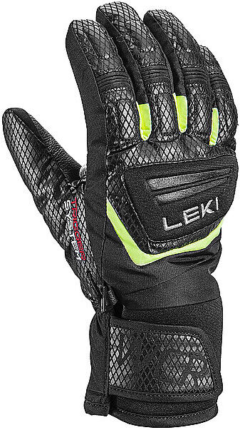 LEKI Kinder Skihandschuhe WCR Team 3D Junior schwarz   5 B