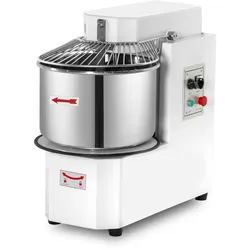 Ristoattrezzature Spiralförmiger Mixer mit schwenkbarem Kopf und abnehmbarer Schüssel auf Rädern 50 lt dreiphasig 2 Geschwindigkeiten - GO