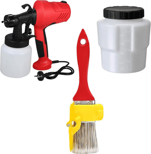 Mormark PRINJETPACK Set van 3 spuitbussen van 400W met spuitpistool en accessoires