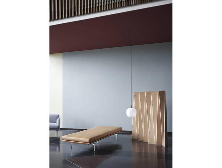 Rime Pendelleuchte Ø25 White/Orange - Muuto - Esszimmer - Glas