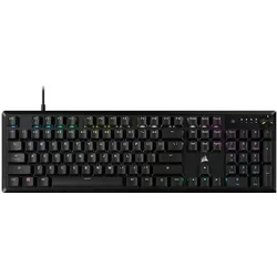 Corsair K70 CORE RGB Mechanisch (US, Kabelgebunden), Tastatur, Schwarz