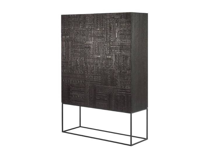 ETHNICRAFT buffet TABWA H 180 cm (Noir - Teak)