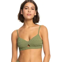 Roxy Bikinioberteil Current Coolness Bralette grün - XL - XL