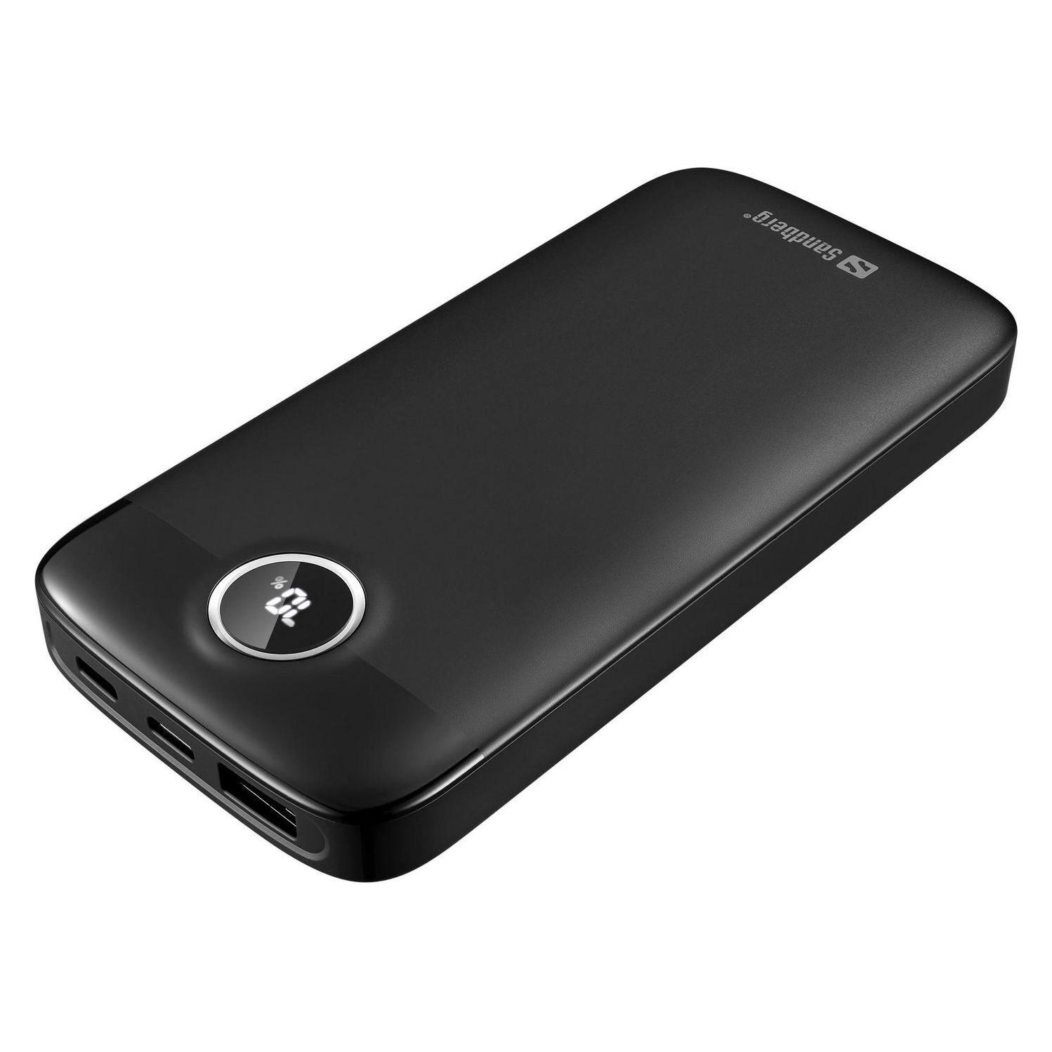 Sandberg SolidState Powerbank 10000 20W (10000 mAh, 20 W, 37 Wh) (421-48)