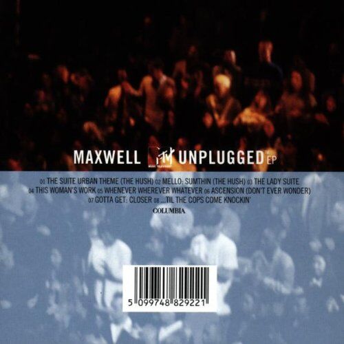 Maxwell - Maxwell Mtv Unplugged - Preis vom 11.10.2026 03:10:56 h