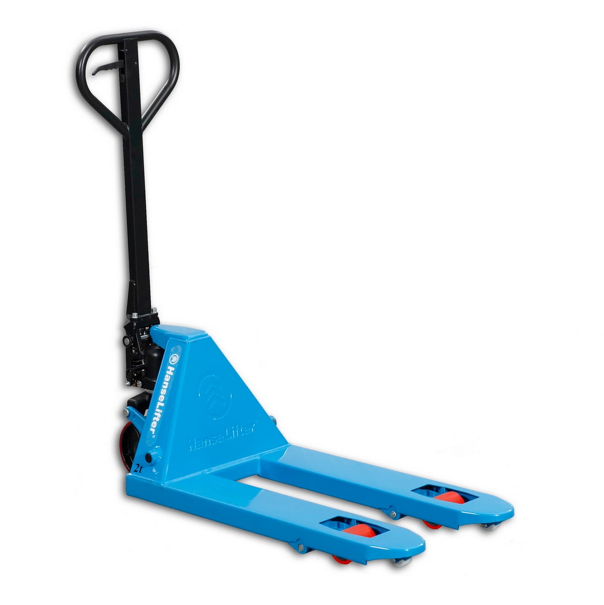 Hanselifter Hubwagen BD Sondermaße Gabellänge 800mm Gabelaußenabstand 450mm