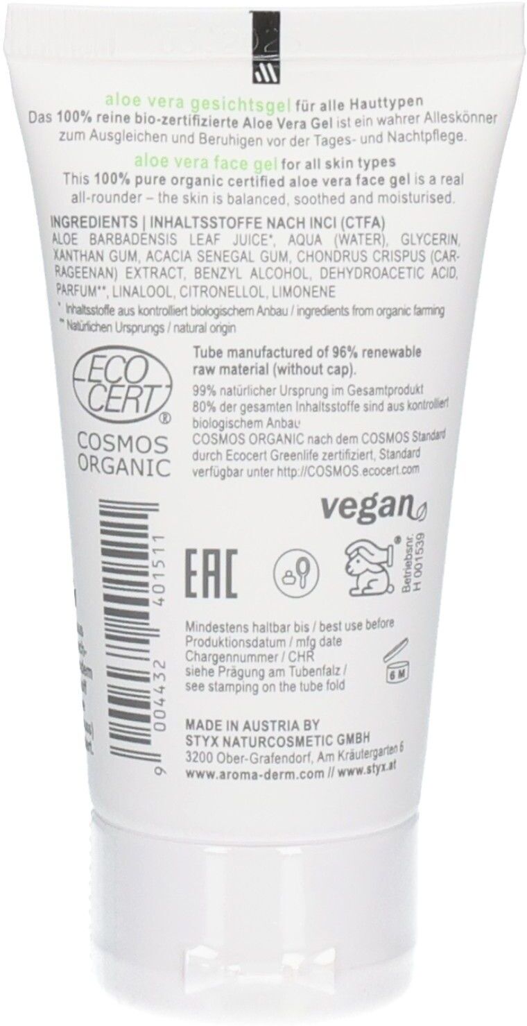 STYX Aloe Vera Ecocert Gesgel 50 ml Gel