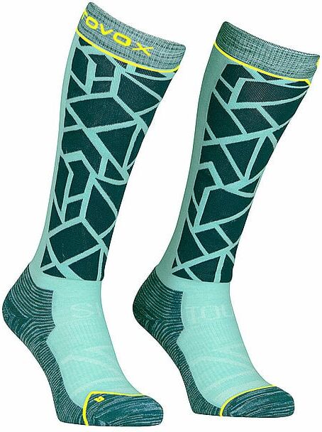 ORTOVOX Damen Skitourensocken Comp petrol   35-38 W