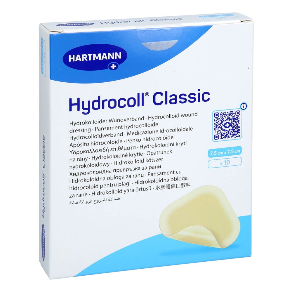 1001 Artikel Medical GmbH Hydrocoll Classic Wundverband 7,5x7,5 Cm 19814248