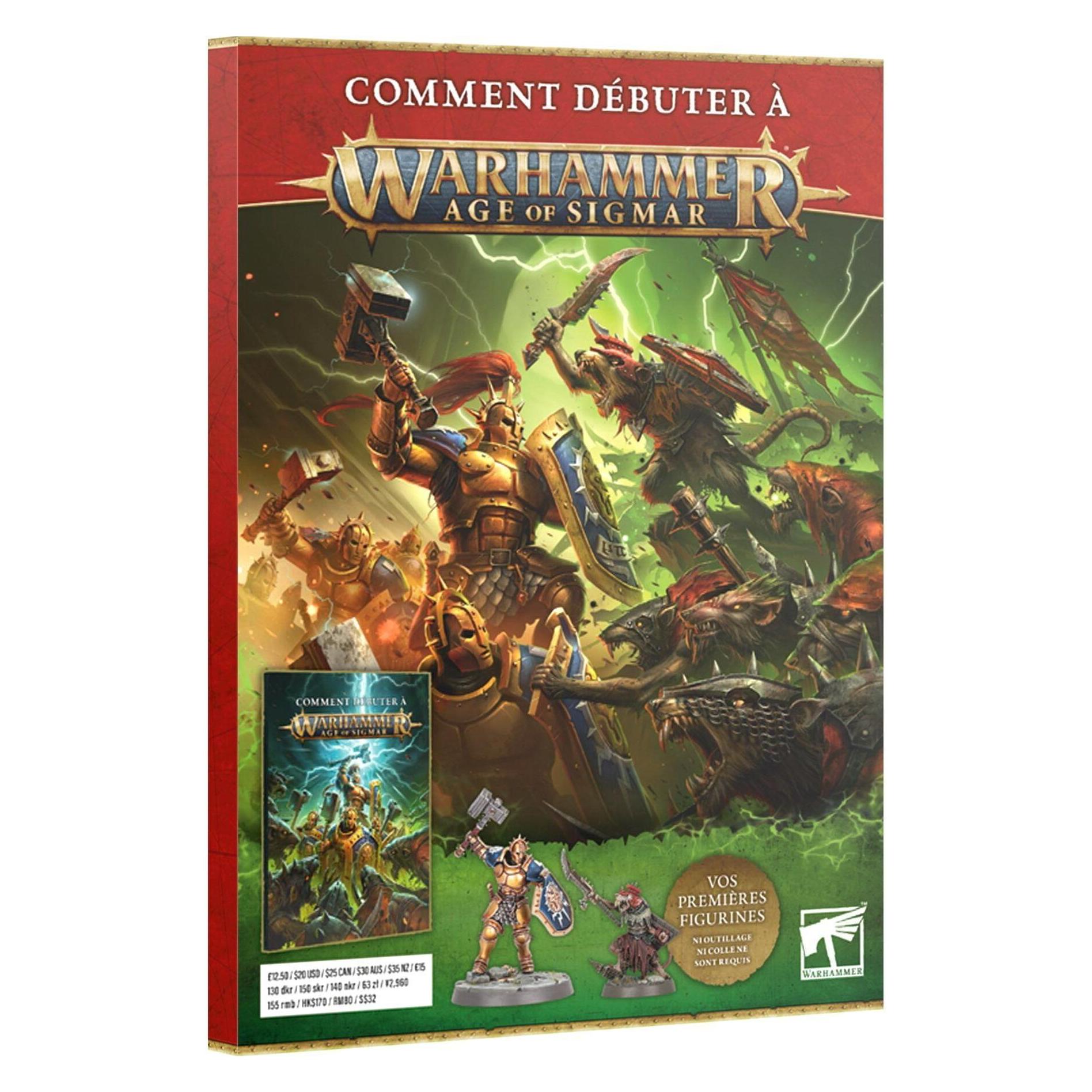 Games Workshop Warhammer AoS - Comment débuter à Warhammer Age Of Sigmar V.4 (Fr) (Kunststoff, Papier) (GW80-16)