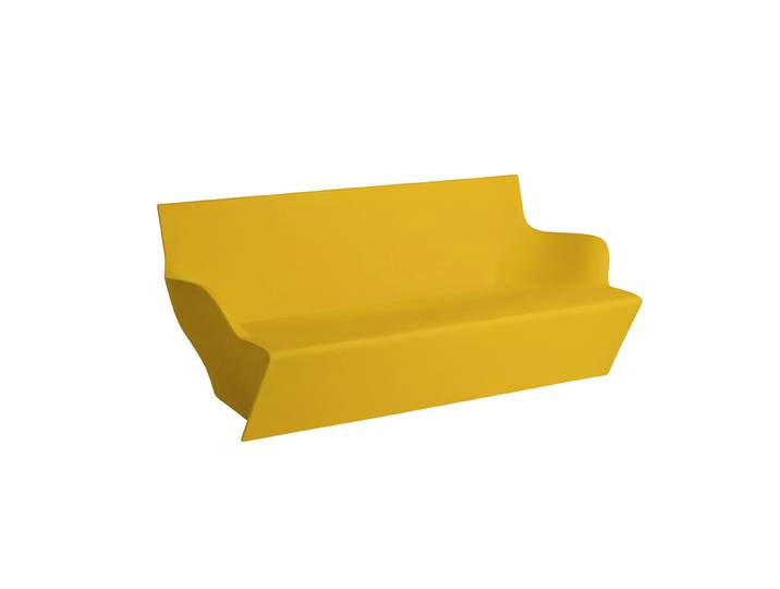 SLIDE canapé pour extérieur KAMI YON (Jaune - Polyéthylène)