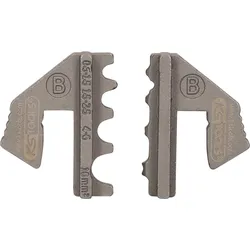 KS Tools Paar Crimp-Einsätze für nicht isolierte Kabelösen, Ø 0,5 - 10 mm - 115.1416