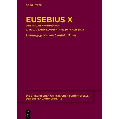 Eusebius X, Gebundene Ausgabe von , De Gruyter, 978-3-11-150234-2