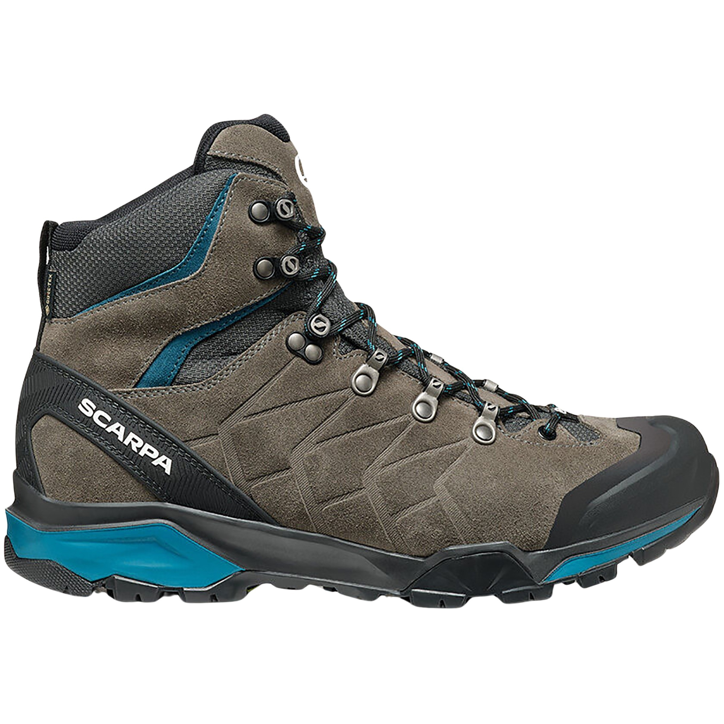 Scarpa ZG Trek GTX Herren Wanderschuhe braun Größe 40.5 Trekking Wasserdicht