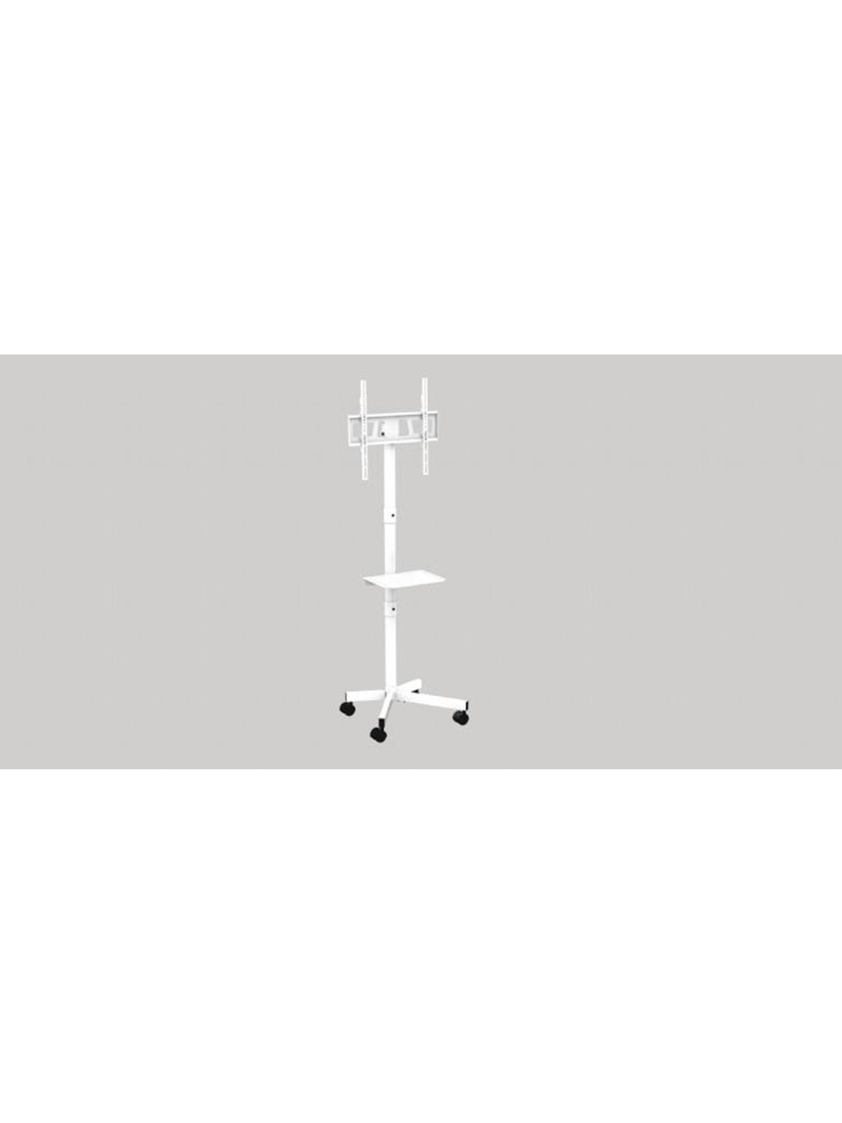 Gembird TV floor stand with caster wheels 32"" - 55"" - Max 25 kg - recommended for 55"