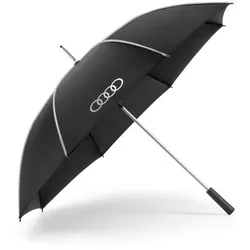 Audi Stockschirm groß schwarz/silber 3122200100 - 120 cm
