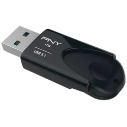 PNY Attaché 4 3.1 schwarz 1TB, USB-A 3.0