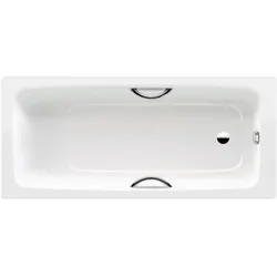 Kaldewei Badewanne CAYONO Mod.754, 1600x700, alpinweiß,mit Griffloch,Antislip  275430000001