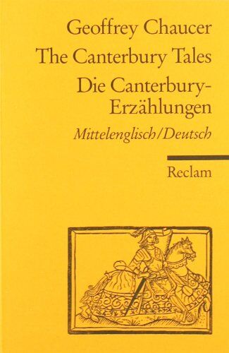 Geoffrey Chaucer - The Canterbury Tales /Die Canterbury-Erzählungen: Mittelengl. /Dt - Preis vom 14.10.2026 23:07:16 h