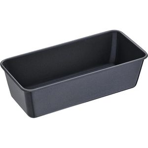 Kaiser Backform La Forme Plus, Brotbackform, aus Stahl, 35 x 10 x 8,5 cm, schwarz, antihaftbeschichtet, Kastenform