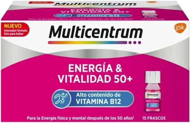Multicentrum Energia E Vitalidade 50+ 15 Unds 7 ml