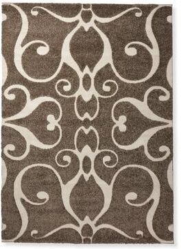 Alexander Home Julian Transitional Scroll Shag Area Rug