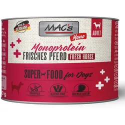MAC ́s DOG Mono Sensitive Pferd Pur 6x200 g
