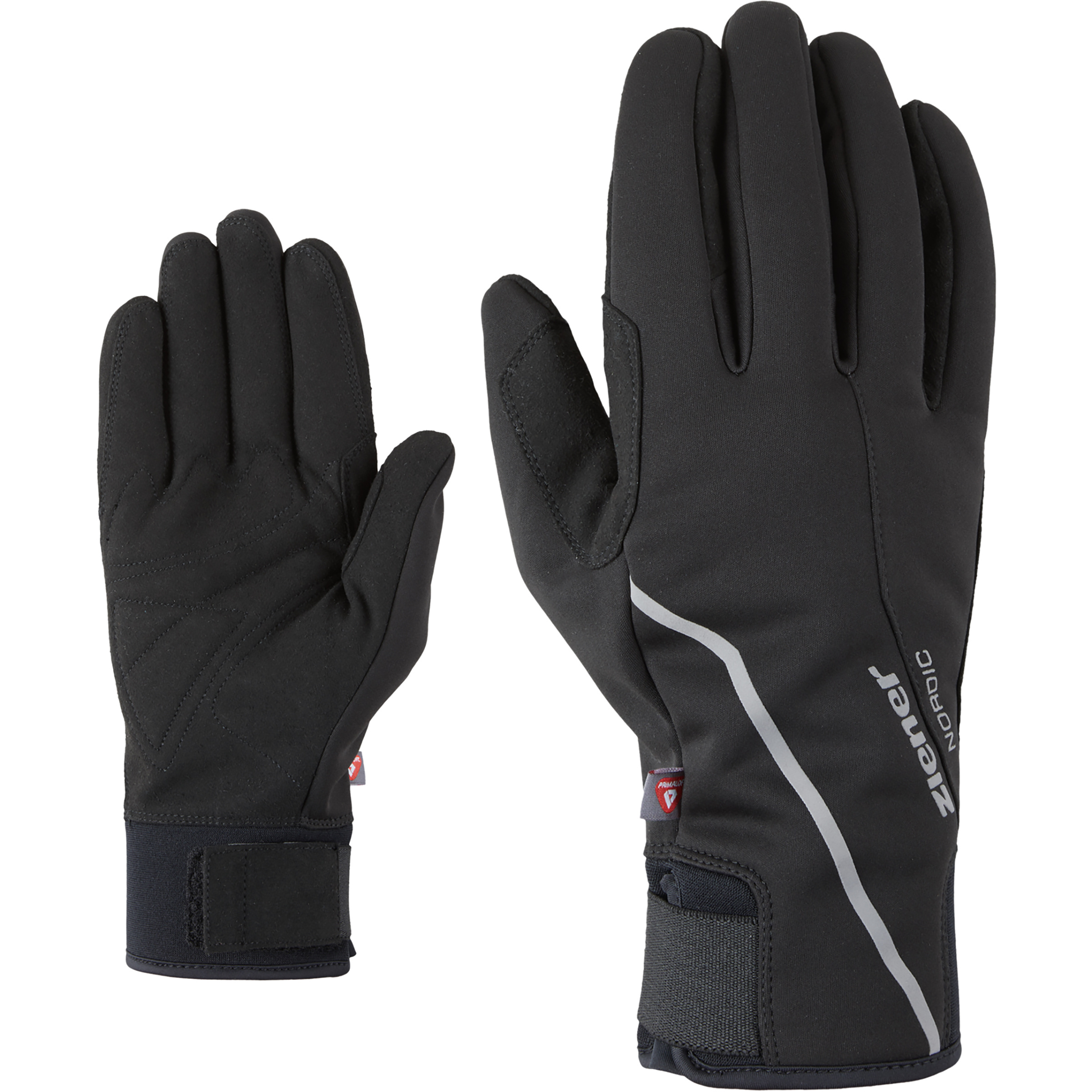 Ziener Ultimo-Z Pr Herren Fingerhandschuhe schwarz Größe 11 Langlauf Klassik | Langlauf Skating Winddicht Wasserabweisend