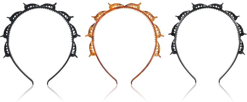 Brushworks Butterfly Clip Headbands headband 3 pc