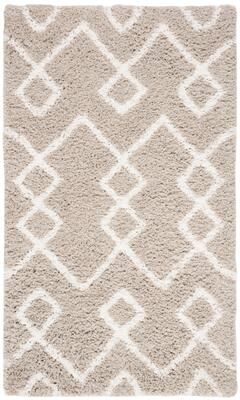 SAFAVIEH Handmade Toronto Shag Welmoet Polyester Rug