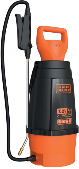Black & Decker BXSPBS07E - Pompa irroratrice a spalla a batteria - 7 litri - 7,2V - 2,6Ah
