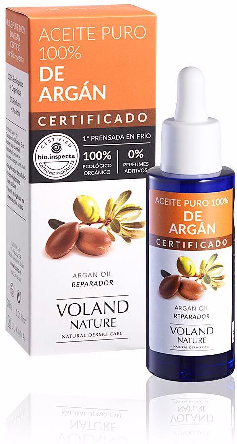 Voland Nature BIO-INSPECTA aceite 100% de argan orgánico 30 ml