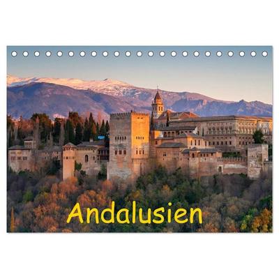 Andalusien - Spanien (Tischkalender 2027 DIN A5 quer), CALVENDO Monatskalender