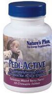 NaturesPlus Pedi-Active Kautable 60COMP.