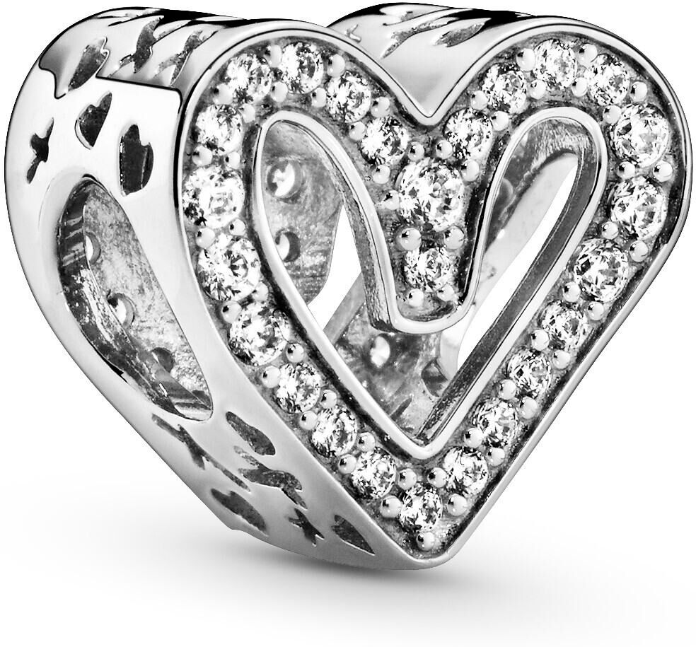 Pandora 798692C01 Sparkling Freehand Heart berlock