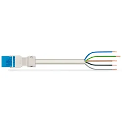 Wago 891-8985/206-202 konfektionierte Anschlussleitung,Eca,Stecker/offenes Ende,blau 8918985206202