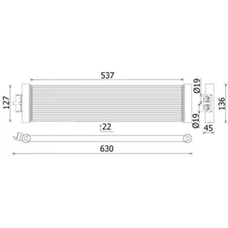 Ölkühler Automatikgetriebe MAHLE CLC 327 000P für BMW 5er