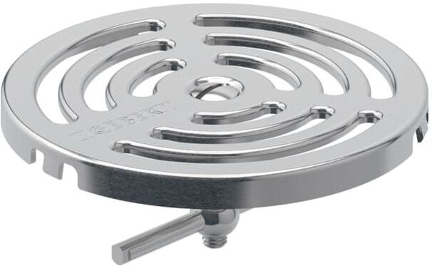 Geberit Rost 154317001 Ø 10 cm, Höhe 0,8 cm, verschraubbar, rund
