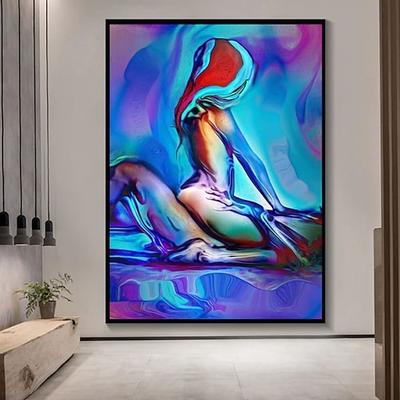 1 Panel People Prints Nude Art Wall Art Modern Picture Home Decor Wandbehang Geschenk gerollte Leinwand ungerahmt ungedehnt