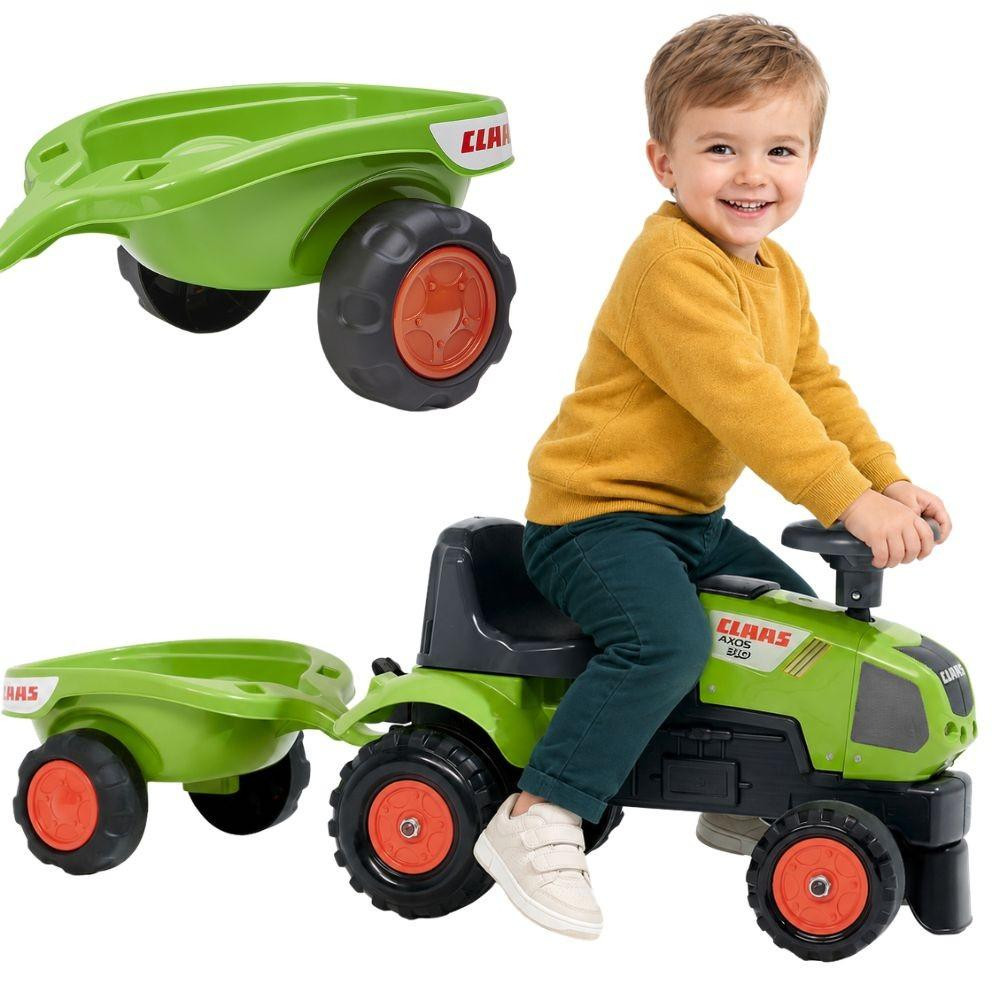 Formano Claas tractor met aanhanger