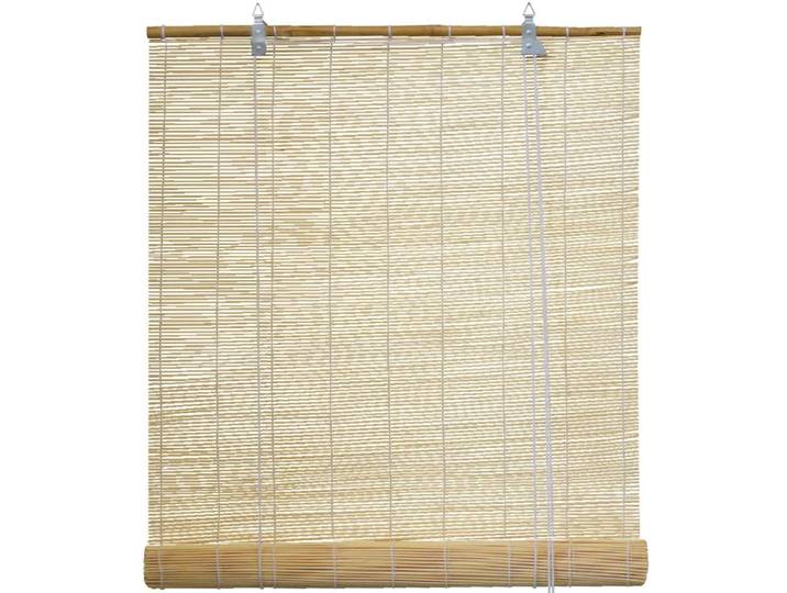 Bändchenrollo GOOD LIFE CHE Gr. 2, beige (natur), B:80cm H:160cm, Obermaterial: 96% Bambus, 2% Metall, 2% Polyester, Raffrollos, Bändchenrollo, Montage ohne Bohren möglich (Zubehör notwendig)