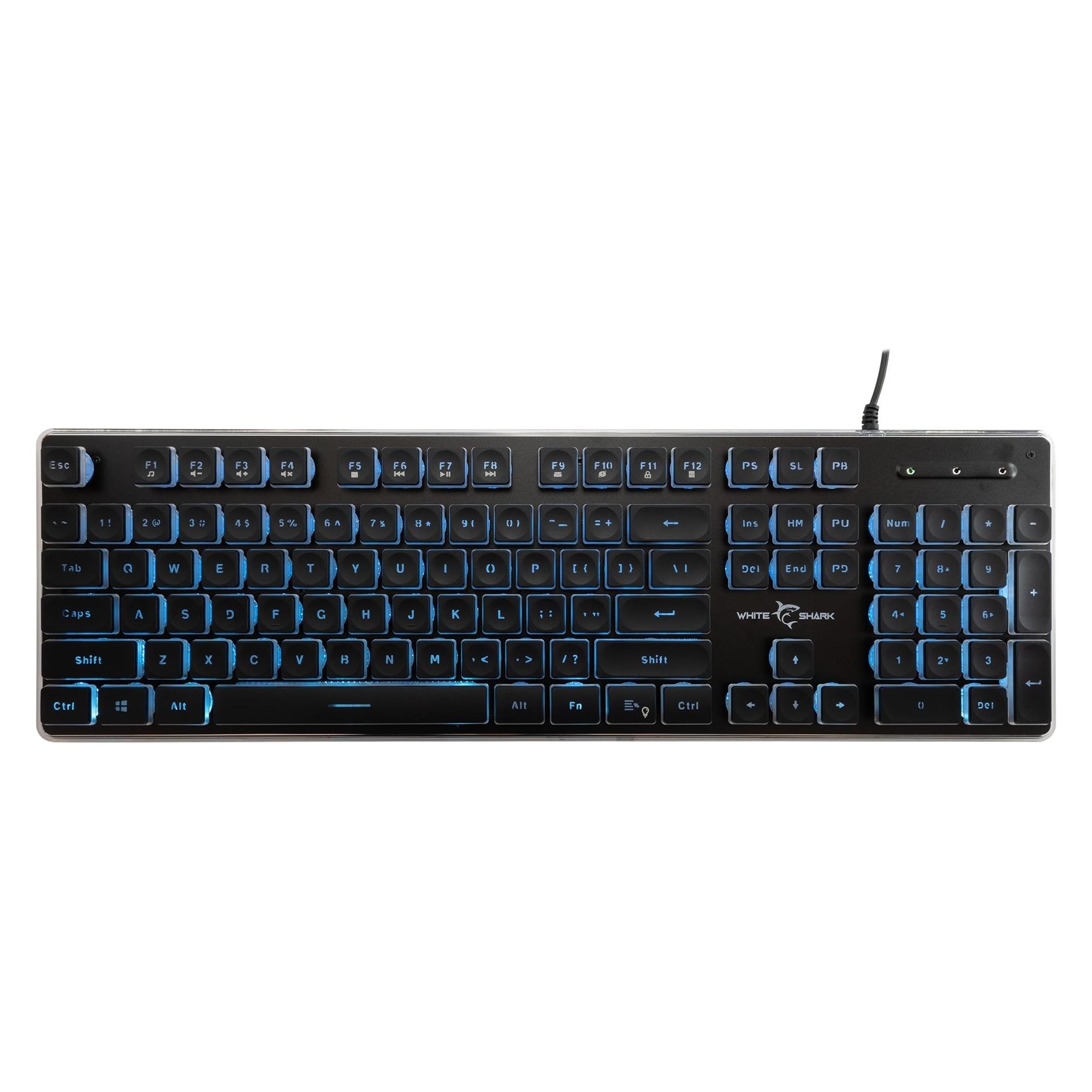 White Shark GK-003141 Tachi Black US (US, Kabelgebunden) (TACHI-B-US)