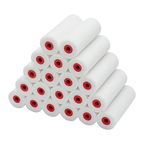 ProDec Big Box 20-pack 4 inch High Density Foam Mini Verfrollers voor een gladde afwerking op plinten, vensterbanken en kasten